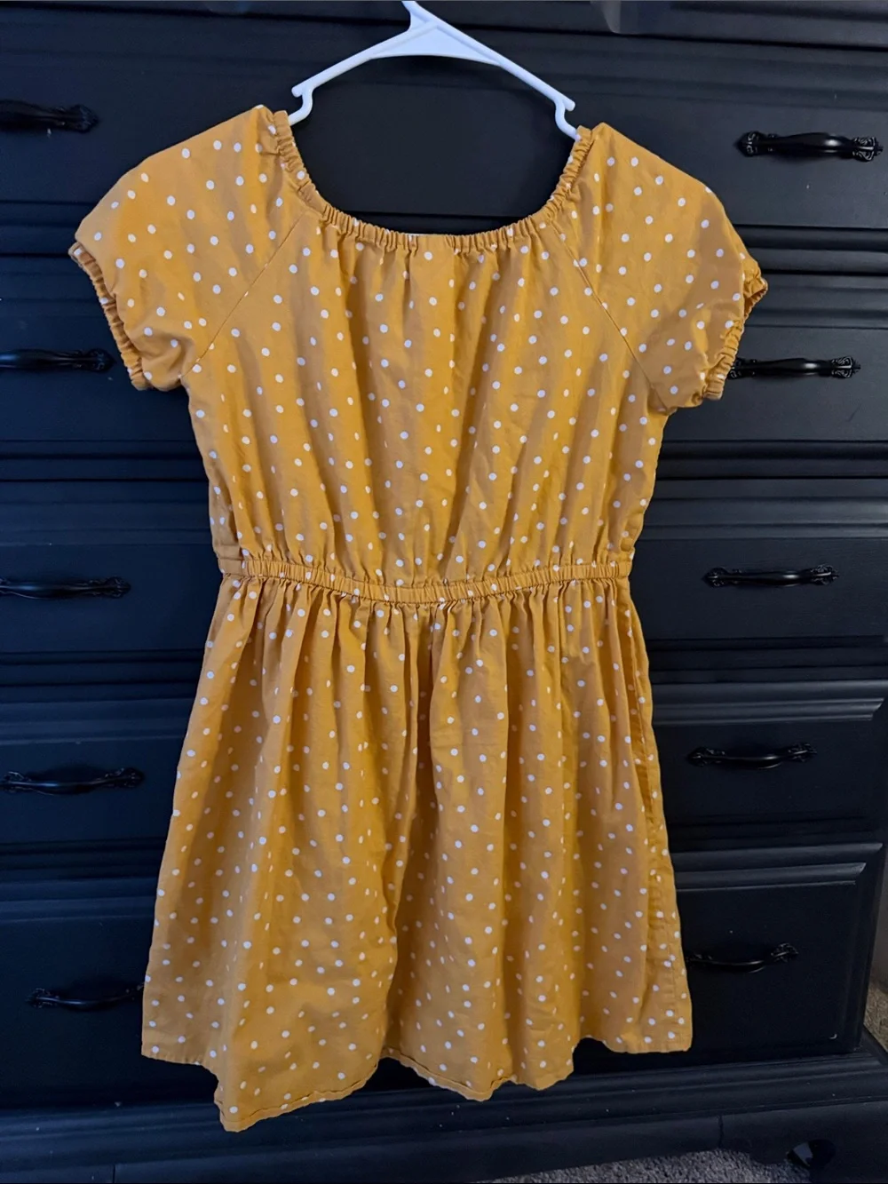 OshKosh B'gosh Yellow Polka Dot Cotton Dress